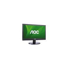 AOC E950Swdak, 1366x768, 20M:1, 250cd m^2, DVI, 5ms, LED, black, с колонками