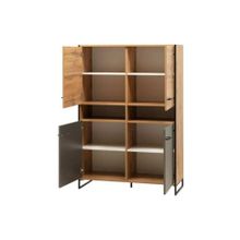 Олмеко Гостиная Доната 2 Дуб Вотан Диамант серый