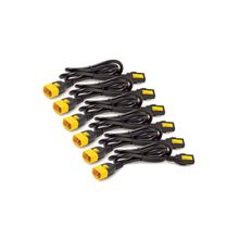 APC Power Cord Kit (6 ea), Locking, C13 to C14, 1.2m (прямые коннекторы) (AP8704S)