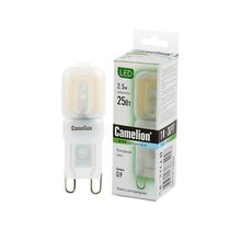 Лампа светодиодная Camelion LED2.5-G9-SL 845 G9 2.5Вт 4500K BL1