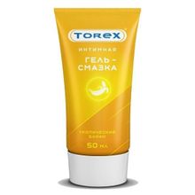 Интимная смазка на водной основе Тропический банан Torex 50мл