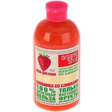 Organic Shop Strawberry Клубника со Сливками 500 мл