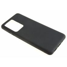 Силиконовый чехол TPU Case матовый Samsung S20 Ultra черный