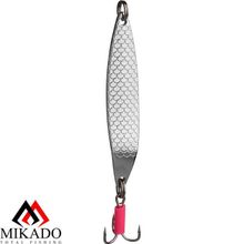 Блесна колеблющаяся Mikado MINNOW № 1   7.5 г.   6 см. - серебро