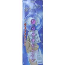 Sextoy 2011 Розовая анальная цепочка - 30 см. (розовый)