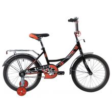 18" NOVATRACK Urban 2020 (1ск, сталь, ножной)(183URBAN.BK20, черный, 139668)