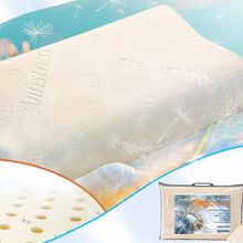 Lonax Ортопедическая подушка Lonax Ergo Latex, 65х45х12 см., форма волна ID - 295284