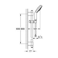 Душевой гарнитур Grohe Rainshower Cosmopolitan 130 (28762001)