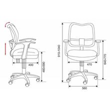 Бюрократ CH-W797-SD TW-18 салатовое