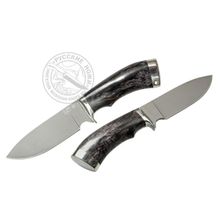 Нож Бобр (сталь S390), кап клена черный , А.Жбанов