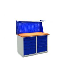 Верстак Expert W120.WS6 WS6.000 (одинарный экран, светодиодное освещение, без покрытия металлом)