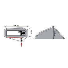 Палатка Tramp Air 1 Si dark