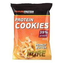 Печенье протеиновое Pure Protein, арахисовое масло (12 шт), 960 г