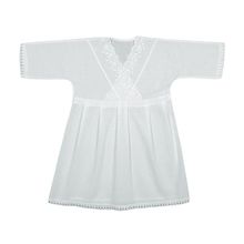 Трон Плюс для крещения длинный рукав, шитье белая