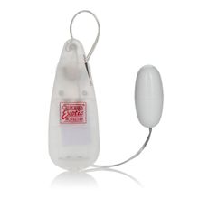 California Exotic Novelties Виброяйцо белого цвета  Pocket Exotics Vibrating Bullet (белый)