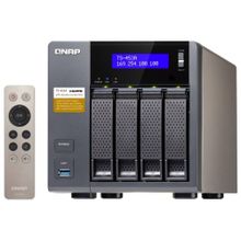 qnap (smb qnap ts-453a-8g nas, 4-bay w o hdd. hdmi-port. quadcore intel celeron n3150 1,6 ghz)