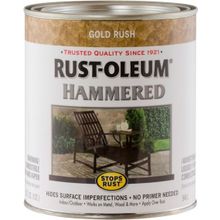 Rust-Oleum Stops Rust Hammered 946 мл золото