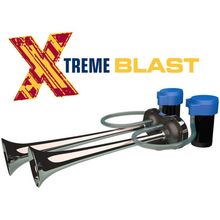 Marco Электропневматический звуковой сигнал Marco Xtreme Blast XB2 11236013 24 В 18 А 338 422 Гц 116 дБ с двумя компрессорами