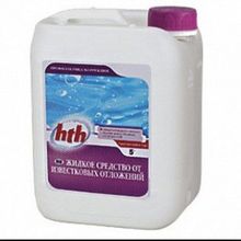 Жидкое средство от известковых отложений HTH 5 л (4 шт. в упаковке)   L800745H2