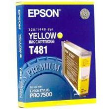 EPSON C13T481011 картридж жёлтый для Stylus Pro 7500 (220 мл)