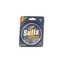 Леска плет. Sufix Matrix Pro, Multi Color, 250m, 0,27mm, 15,9kg