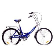 Велосипед АВТ-2612 голубой