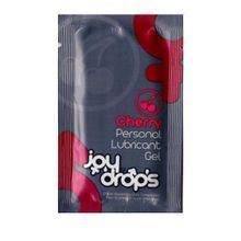 JoyDrops Пробник смазки на водной основе JoyDrops Cherry - 5 мл.