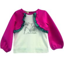 Fleole с декоративным болеро для девочки