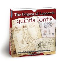 Настольная игра ПРАВИЛЬНЫЕ ИГРЫ 10-01-02 Загадка леонардо. quintis fontis - пятый ключ