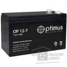 PowerCool Optimus OP1207 Батарея 12V 7Ah