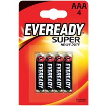  Батарейки EVEREADY SUPER R03 типа AAA - 4 шт.