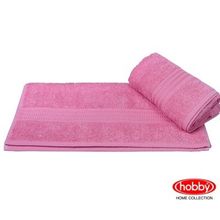 Махровое полотенце 70x140 "RAINBOW", пион, 100% Хлопок