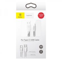 Baseus Кабель Baseus Tough Series 2A Type-C - USB 1м white