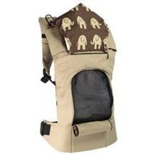 Эрго-рюкзак I Love Mum Лайт, цвет 410 бежевый слоники
