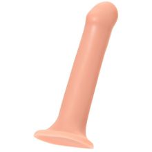 Strap-on-me Телесный фаллос на присоске Silicone Bendable Dildo L - 19 см. (телесный)