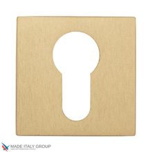 Накладка под цилиндр на квадр. основании Fratelli Cattini  FCT208 CYL 8-KD золото крайола