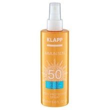 Солнцезащитный спрей для тела SPF50 Klapp Immun Sun Body Protection Spray 200мл