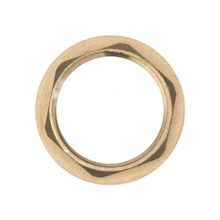 Контргайка Ду-32, RDT, резьба G1 1 4", латунь, с ребордой, 32040