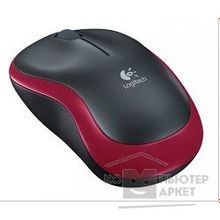 Logitech 910-002240  Wireless Mouse M185 dark red USB