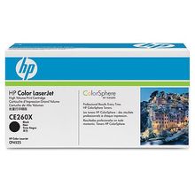 Картридж hp CE260X Black для hp Color LaserJet CP4525 (повышенной ёмкости)