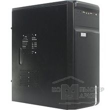 EXEGATE EX261501RUS Корпус Miditower  AA-323 <Black, БП AA500, 80mm, ATX, 2 SATA, USB, Audio>