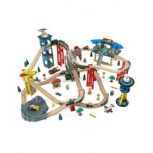 KidKraft Железная дорога Супер Хайвей Super Highway Train Set