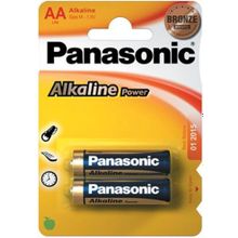 Батарейка Panasonic Alkaline Power LR6APB 2BP RU LR6 BL2