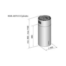 Korting Вытяжка Korting KHA 4970 X Cylinder