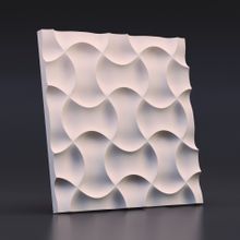 Стеновая гипсовая 3D панель – Множественные пересечения, 500х500mm