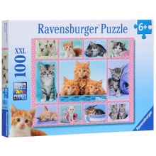 Ravensburger xxl 100 шт Забавные котята