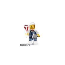 Lego Minifigures 8827-14 Series 6 Butcher (Мясник) 2012