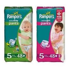 Трусики-подгузники Pampers Pants 5 (12-18 кг), 48 шт