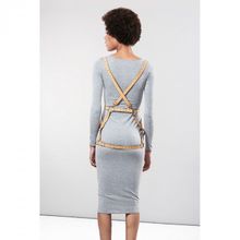 Bijoux Indiscrets Бежевая упряжь ARROW DRESS HARNESS (бежевый)