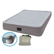 Надувная кровать Intex Comfort-Plush Mid Rise 67770 (с насосом 220 В)